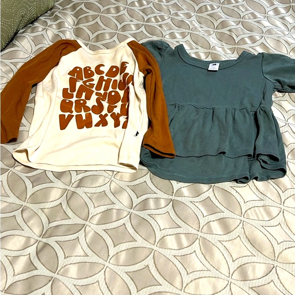 Little and Lively 1-2T Bamboo Top Set